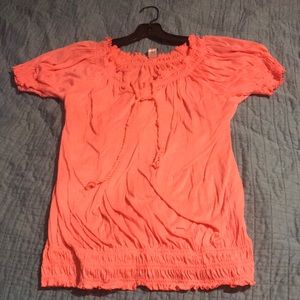 Orange Blouse